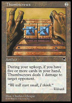 Thumbscrews (Tempest) Light Play