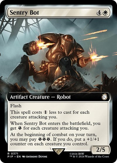 Sentry Bot (Extended Art) (Universes Beyond: Fallout) Light Play