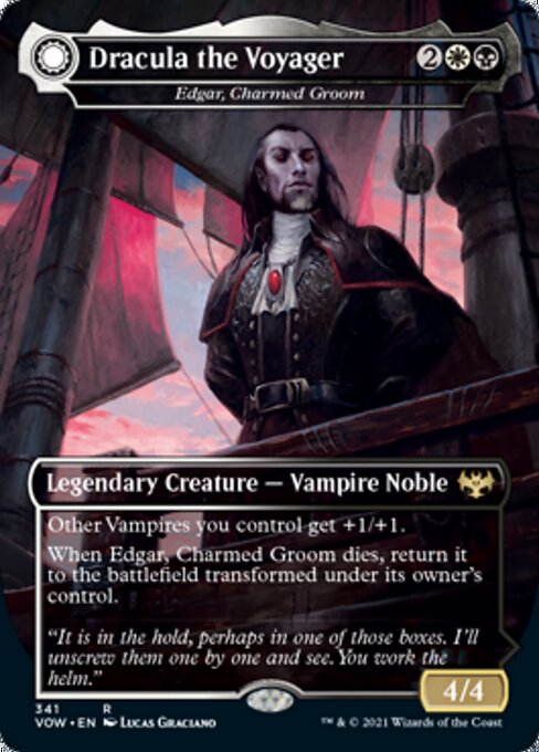 Dracula the Voyager (Innistrad: Crimson Vow) Light Play
