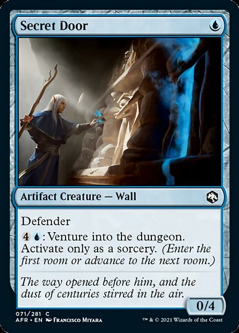 Secret Door (Adventures in the Forgotten Realms) Light Play Foil