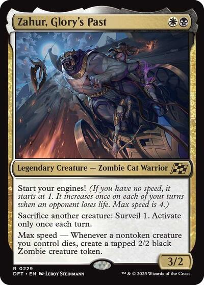 Zahur, Glory's Past (Aetherdrift) Light Play
