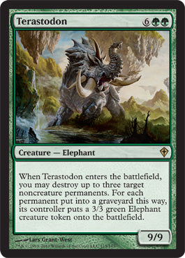 Terastodon (Worldwake) Light Play
