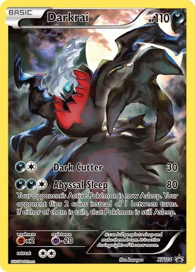 Darkrai - XY114 (XY Promos) Medium Play Holofoil