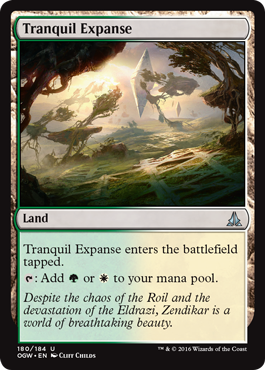 Tranquil Expanse (Oath of the Gatewatch) Light Play