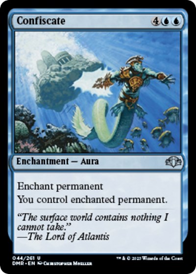 Confiscate (Dominaria Remastered) Light Play