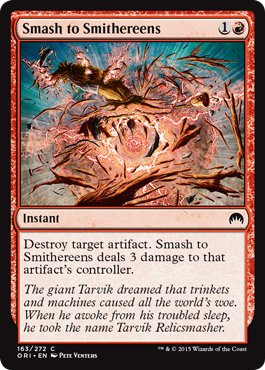 Smash to Smithereens (Magic Origins) Medium Play