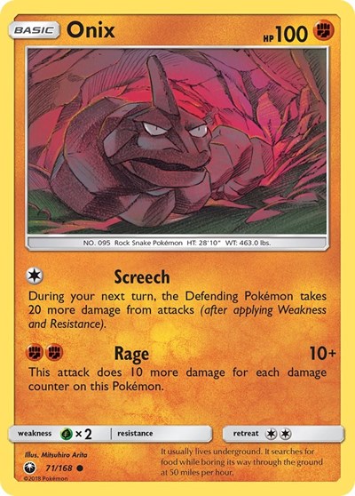 Onix (SM - Celestial Storm) Heavy Play