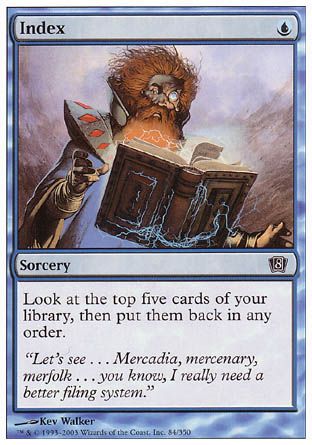 Index (8th Edition) Medium Play