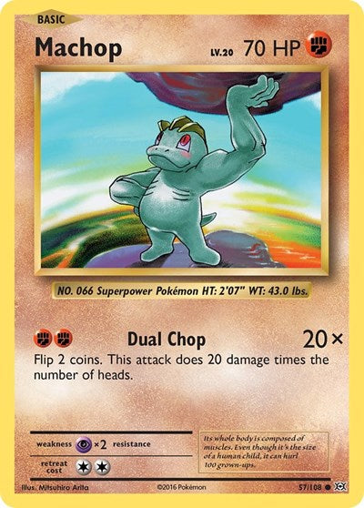 Machop (XY - Evolutions) Medium Play