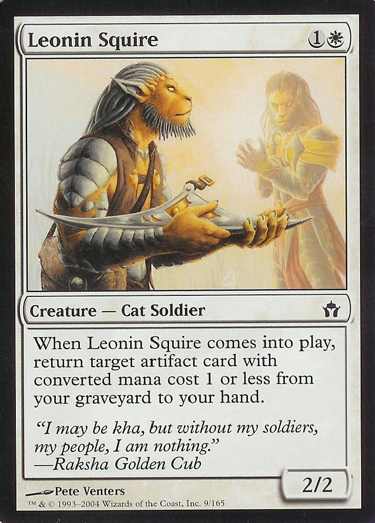 Leonin Squire (Fifth Dawn) Medium Play
