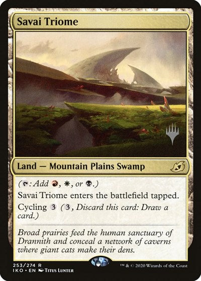 Savai Triome (Promo Pack: Ikoria) Near Mint