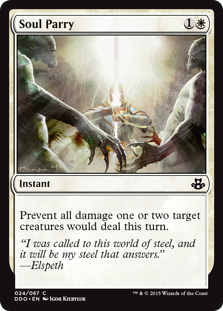 Soul Parry (Duel Decks: Kiora vs Elspeth) Light Play