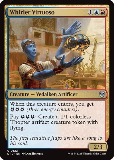 Whirler Virtuoso (Commander: Aetherdrift) Light Play