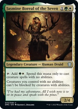 Jasmine Boreal of the Seven (Commander: Dominaria United) Light Play