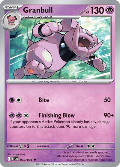 Granbull (ME02: Phantasmal Flames) Light Play