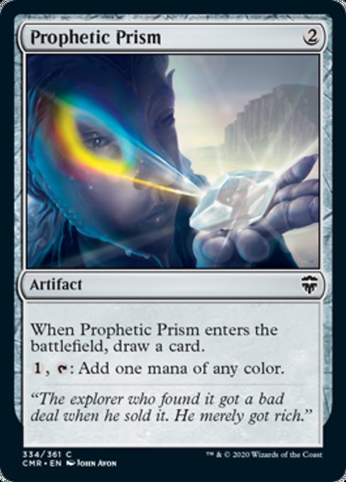 Prophetic Prism (Commander Legends) Light Play Foil