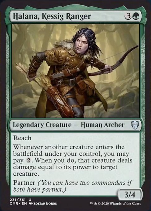 Halana, Kessig Ranger (Commander Legends) Medium Play