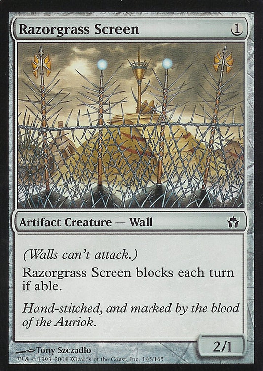 Razorgrass Screen (Fifth Dawn) Light Play