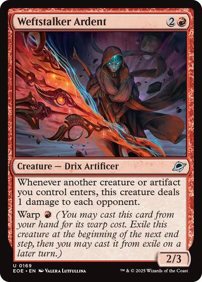 Weftstalker Ardent (Edge of Eternities) Light Play Foil