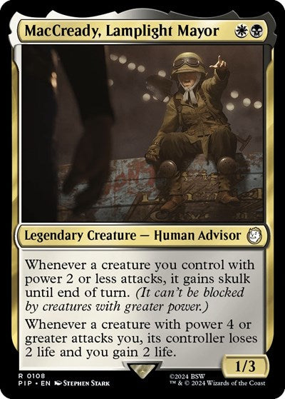 MacCready, Lamplight Mayor (Universes Beyond: Fallout) Light Play