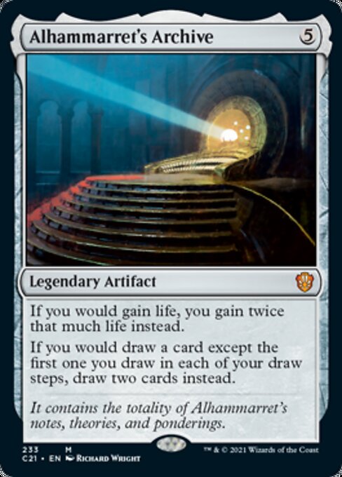Alhammarret's Archive (Commander 2021 Strixhaven) Near Mint