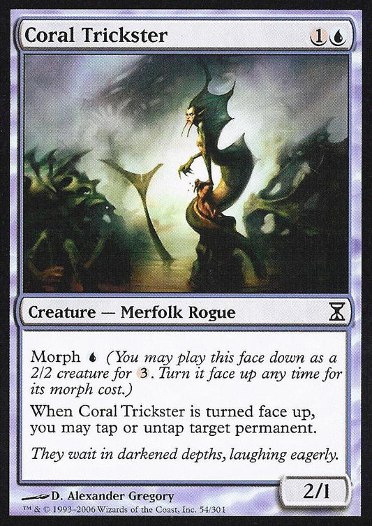 Coral Trickster (Time Spiral) Light Play