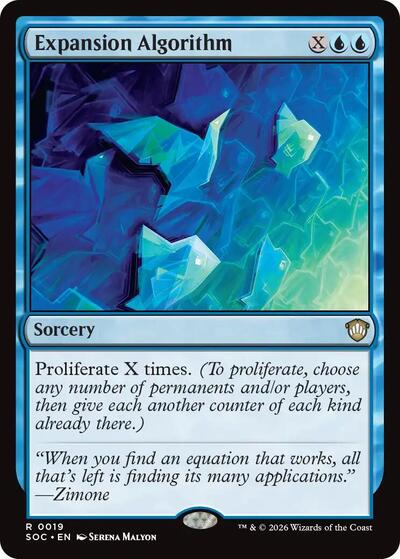 Expansion Algorithm (Commander: Secrets of Strixhaven) Light Play