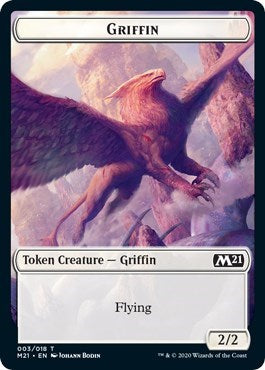 Griffin Token (Core Set 2021) Light Play