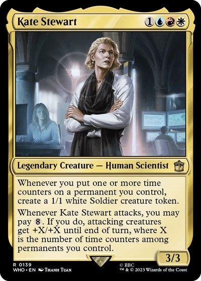Kate Stewart (Universes Beyond: Doctor Who) Light Play