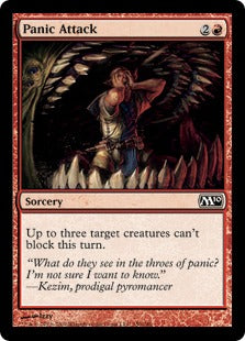 Panic Attack (Magic 2010 Core Set) Light Play