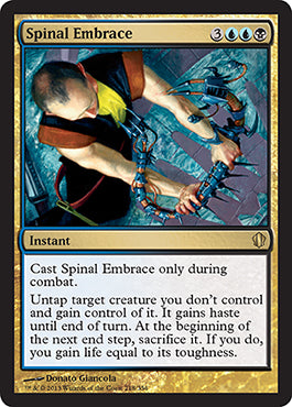 Spinal Embrace (Commander 2013 Edition) Light Play