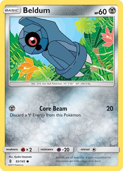 Beldum (SM - Guardians Rising) Light Play