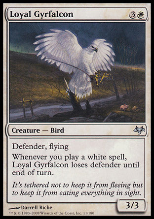 Loyal Gyrfalcon (Eventide) Light Play