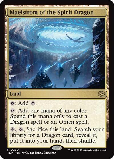 Maelstrom of the Spirit Dragon (Tarkir: Dragonstorm) Light Play