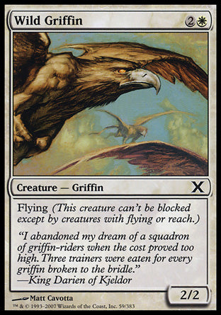 Wild Griffin (10th Edition) Light Play