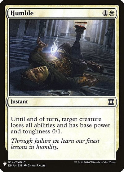 Humble (Mystery Booster) Light Play