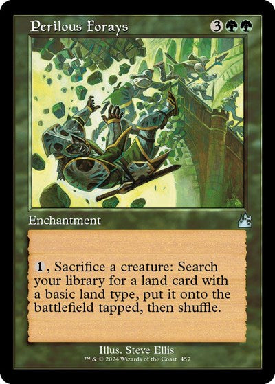 Perilous Forays (Ravnica Remastered) Light Play