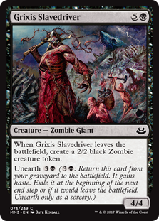 Grixis Slavedriver (Modern Masters 2017) Light Play