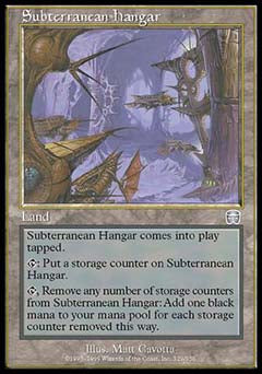 Subterranean Hangar (Mercadian Masques) Medium Play