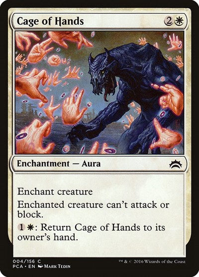 Cage of Hands (Planechase Anthology) Light Play