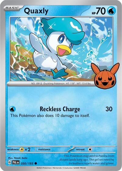 Quaxly - 050 (Trick or Trade BOOster Bundle 2024) Light Play