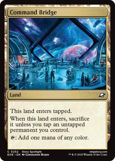 Command Bridge (Edge of Eternities) Light Play Foil