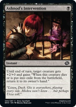 Ashnod's Intervention (The Brothers' War) Light Play