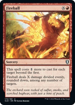 Fireball (Commander Legends: Battle for Baldur's Gate) Light Play