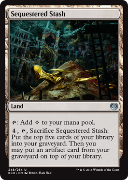 Sequestered Stash (Kaladesh) Heavy Play