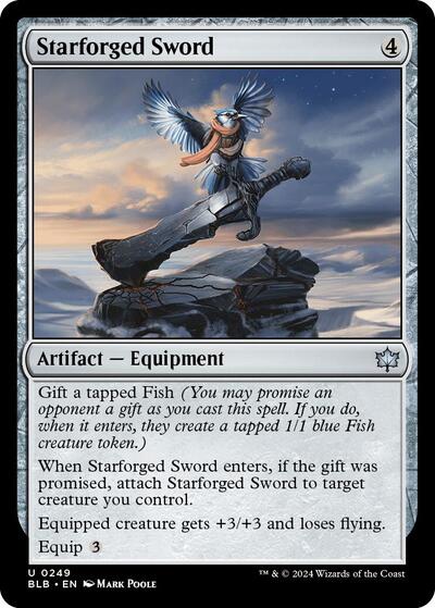 Starforged Sword (Bloomburrow) Light Play Foil