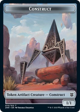 Construct Token (Zendikar Rising) Light Play