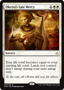 Oketra's Last Mercy (Hour of Devastation) Near Mint Foil