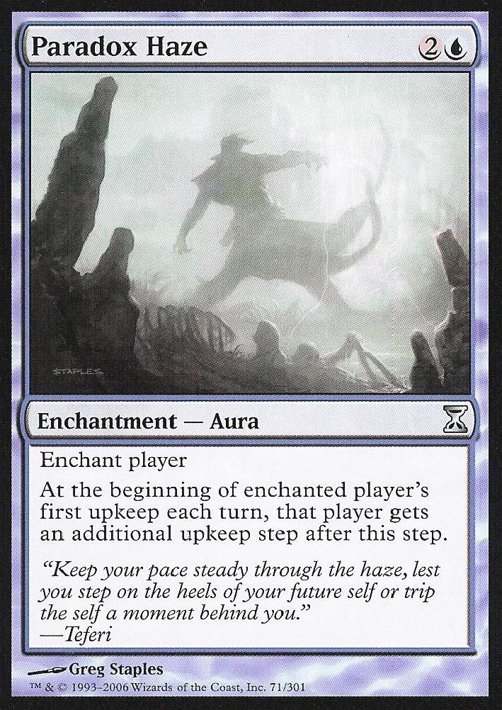 Paradox Haze (Time Spiral) Light Play