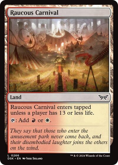 Raucous Carnival (Duskmourn: House of Horror) Light Play